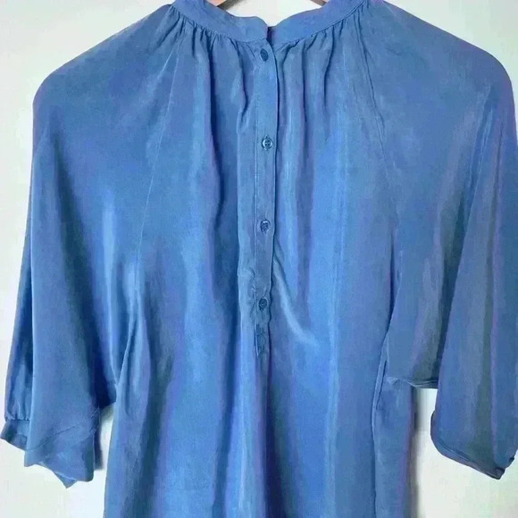 Maje Lua Lightweight Collarless Top - Picture 4 of 10